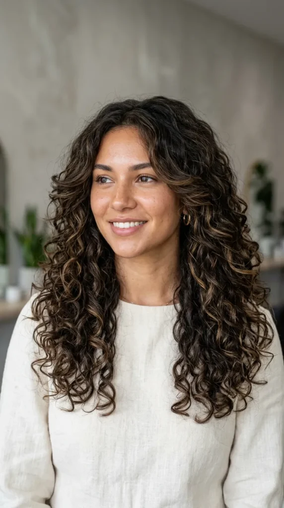 Long Layered Curls