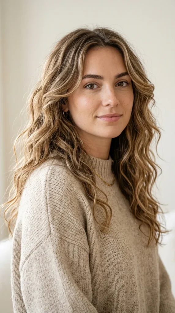 Loose Beachy Curls