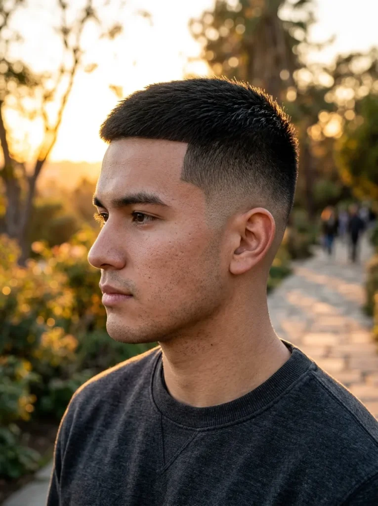 Low Fade Crew Cut
