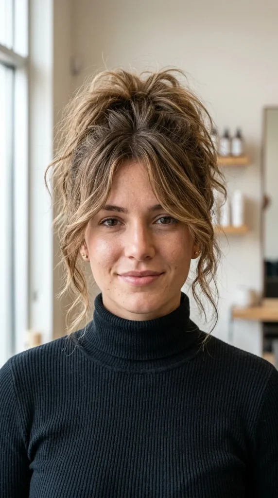 Messy Textured Beehive