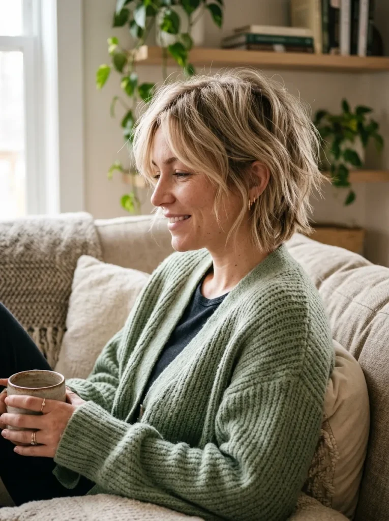 Messy Textured Blonde