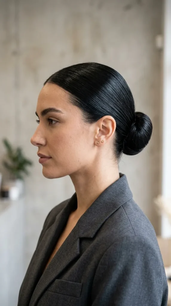 Minimalist Sleek Bun