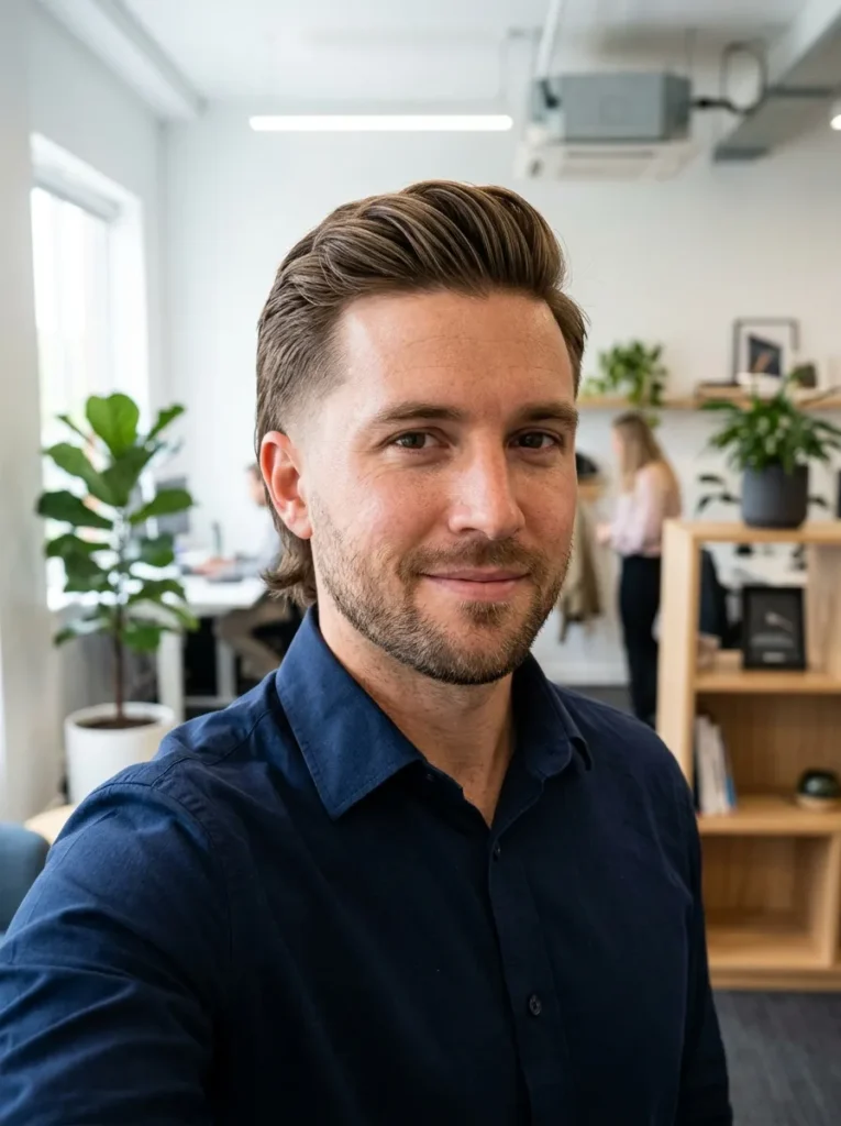 Modern Business Mullet