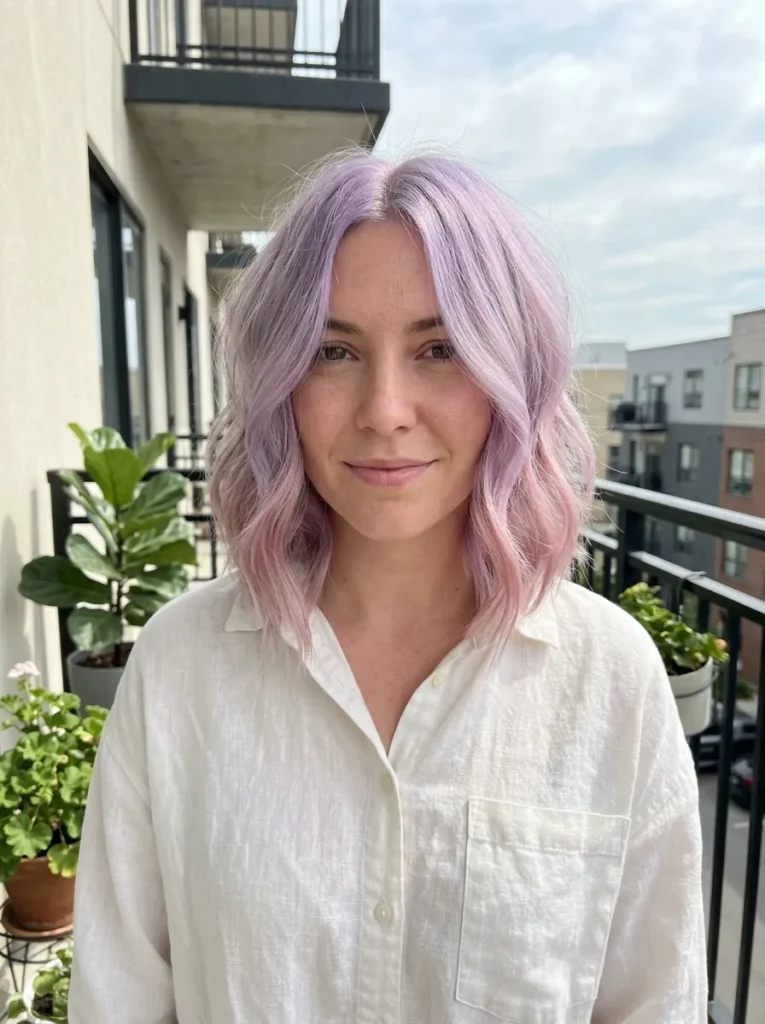 Pastel Toned Fashion Bob