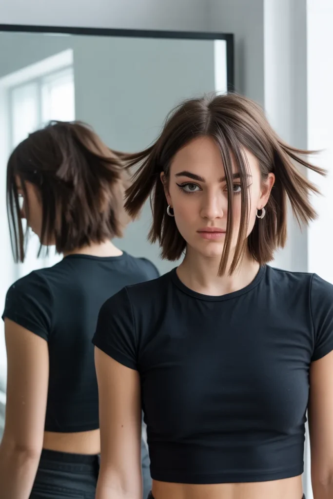 Piece-y Layers for a Bob With Serious Edge