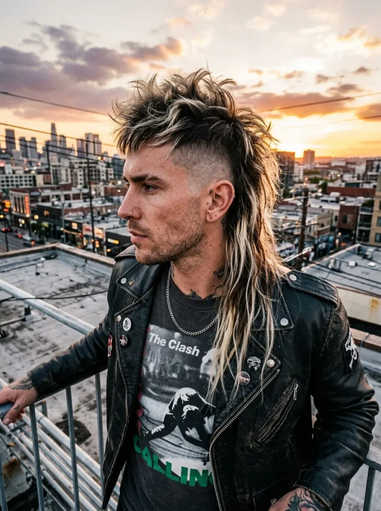 Punk Mullet Style