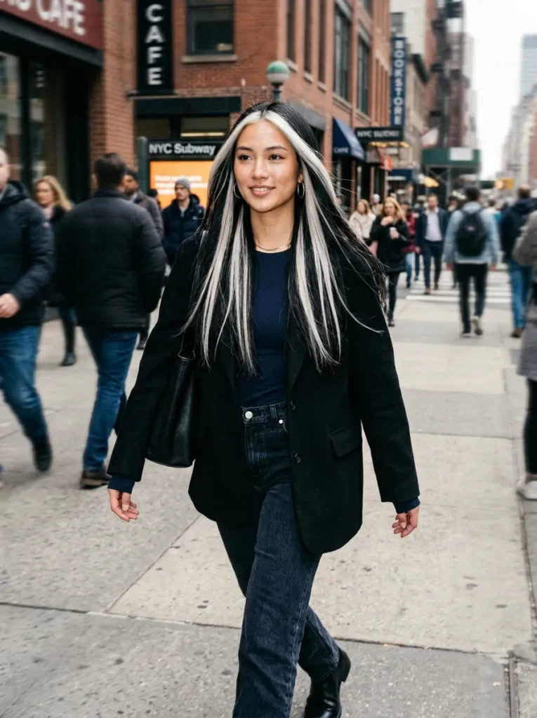 Raccoon-Stripe Highlights