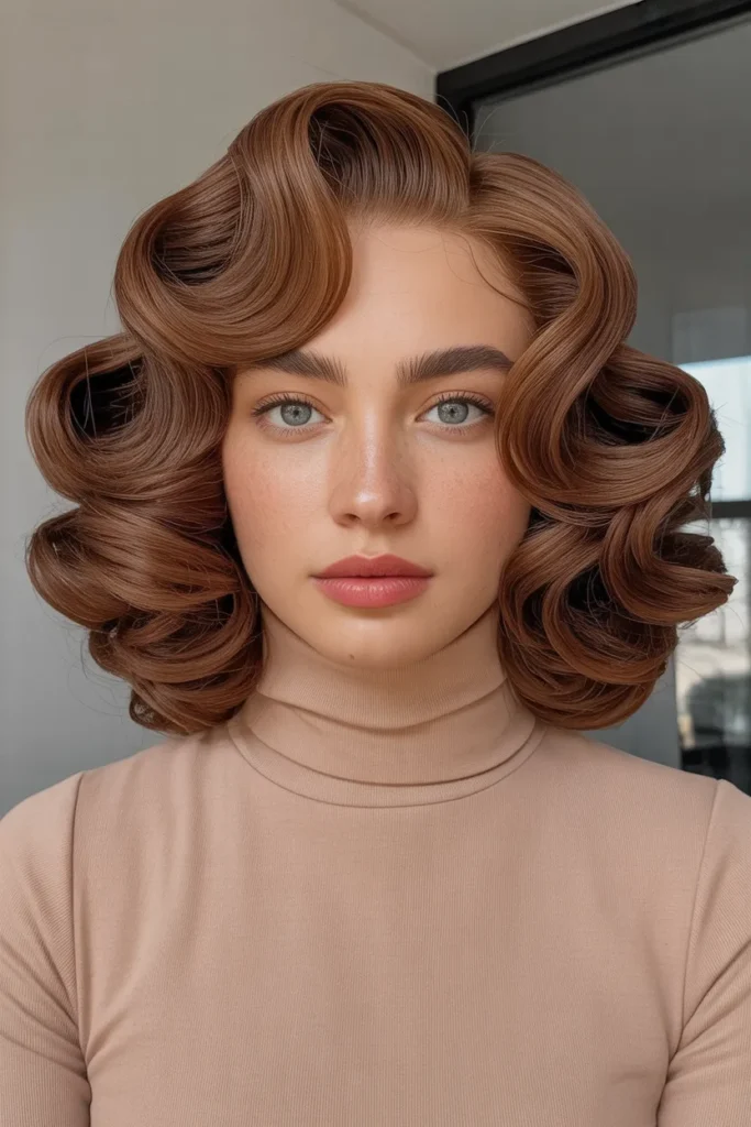 Retro Barrel Curls