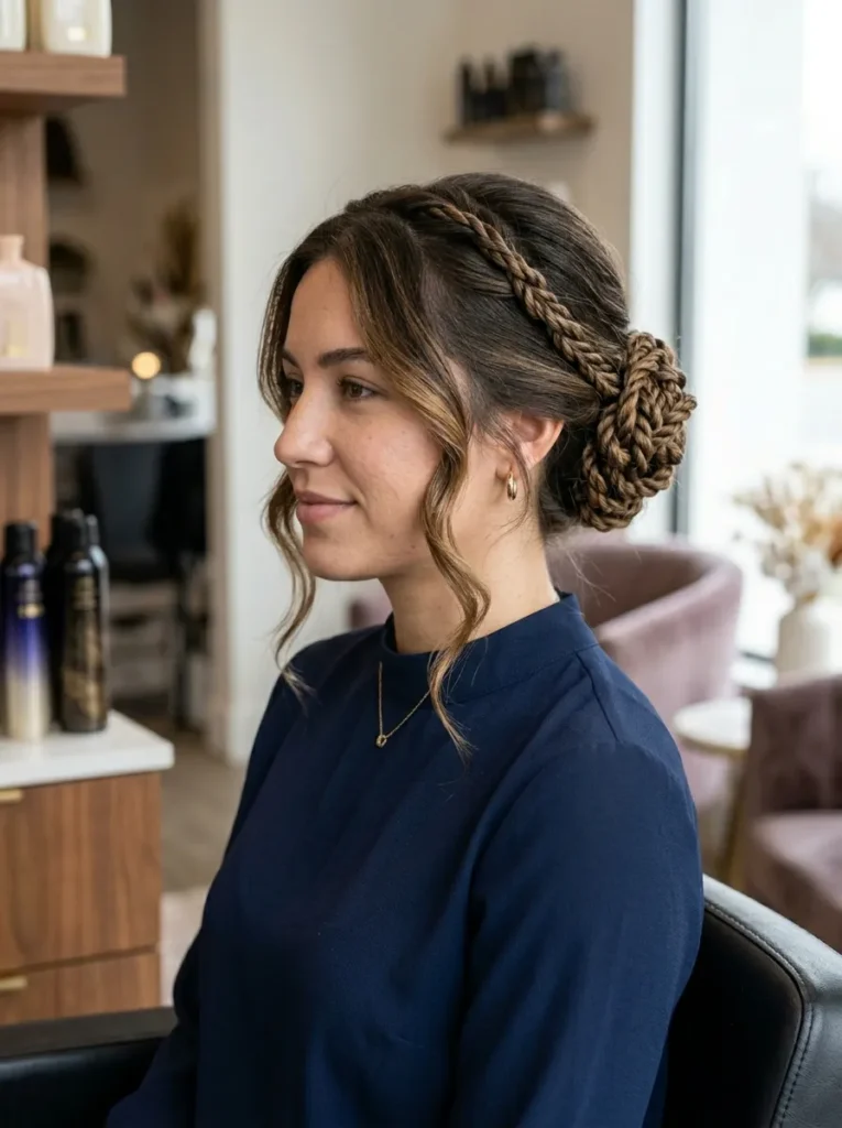 Rope Braid Updo