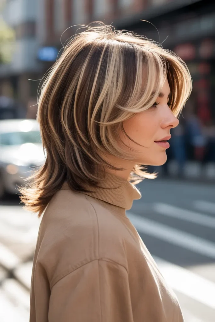 Shag with Highlights