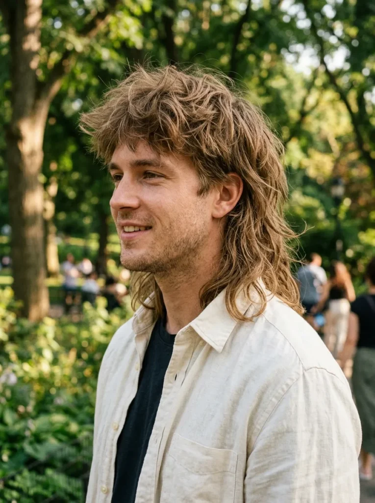 Shaggy Mullet Cut