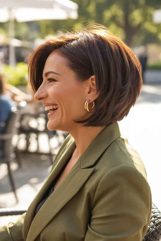 Short Hairstyles for Women Over 50 With Thick Hair