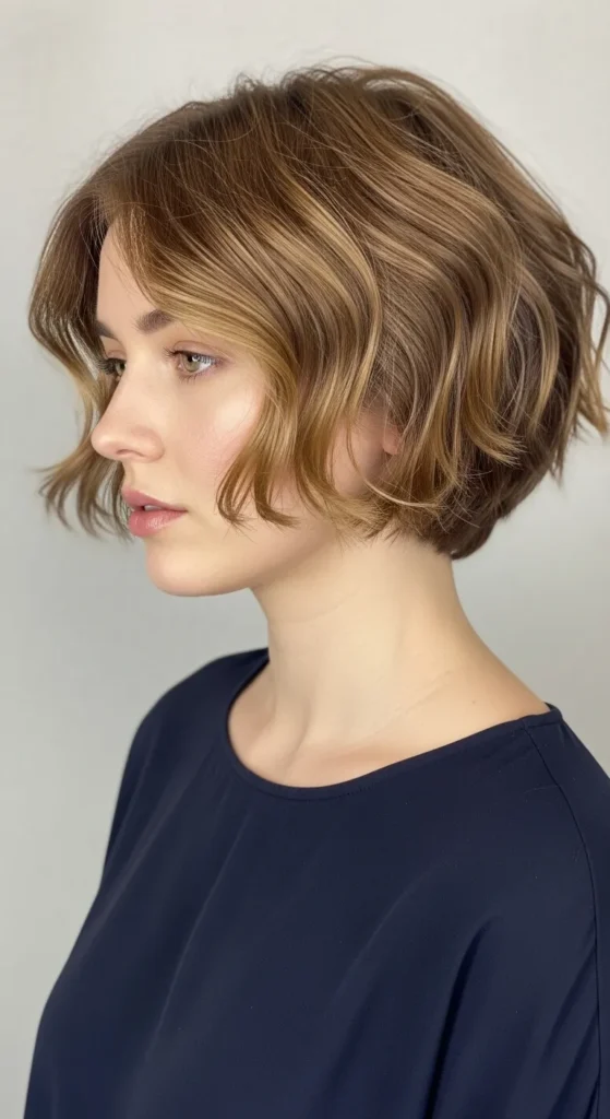 Short Wavy Crop