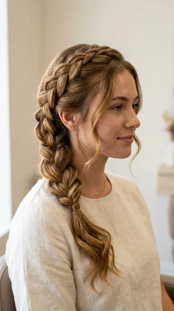 Side French Braid