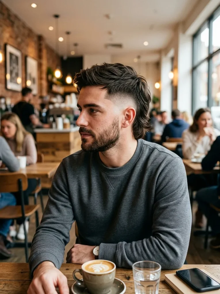 Skin Fade Mullet
