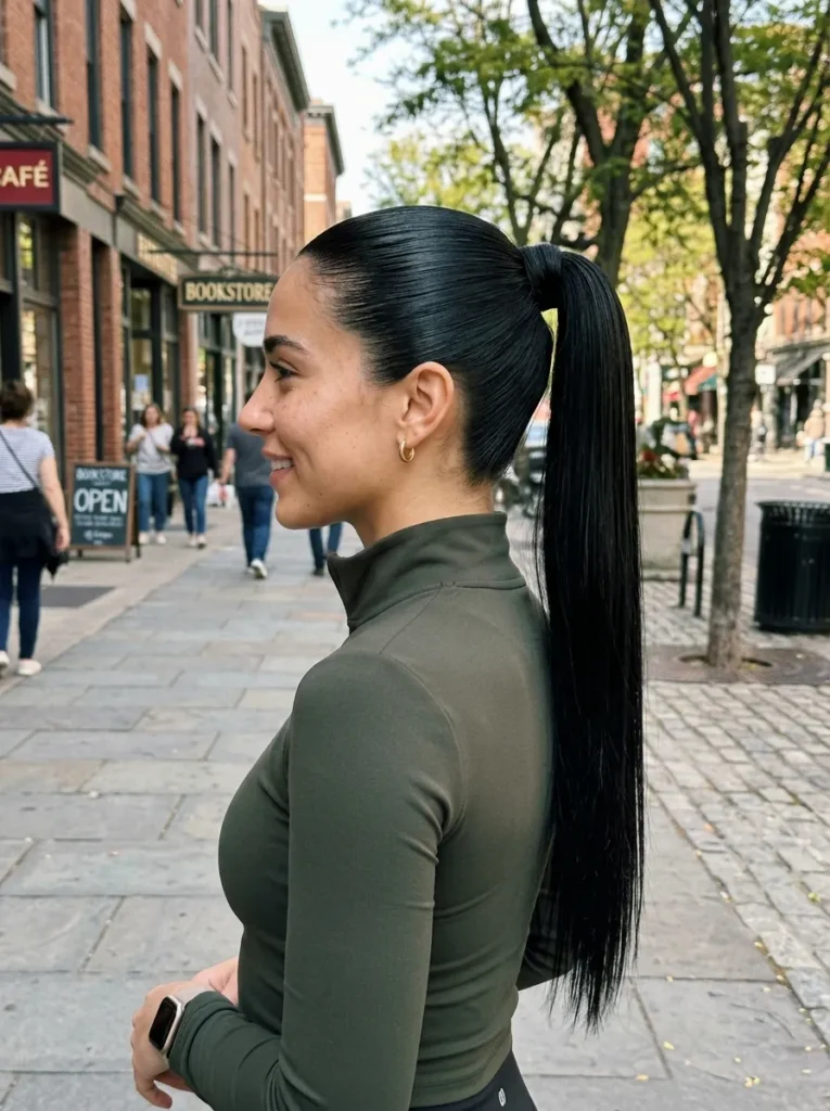 Sleek High Ponytail