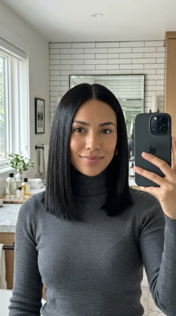 Sleek Straight Lob