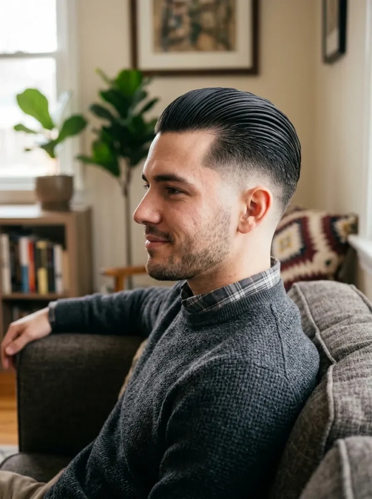 Slick Back Fade