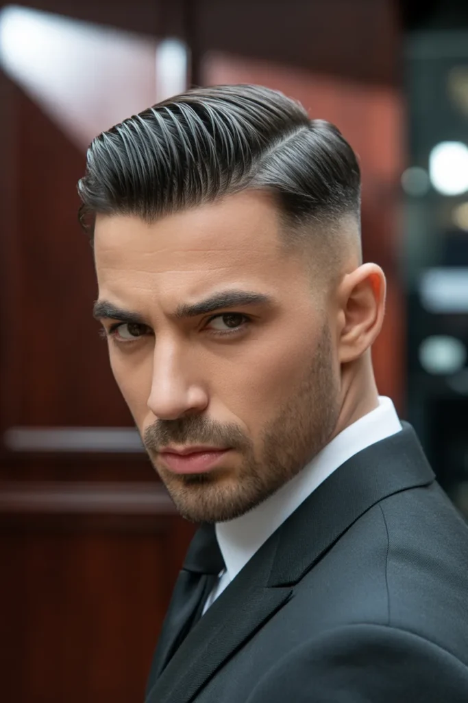 Slicked Back Undercut The Executive Edge of 2026