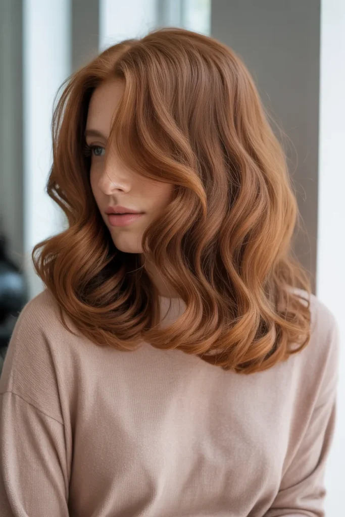 Soft Ginger Waves