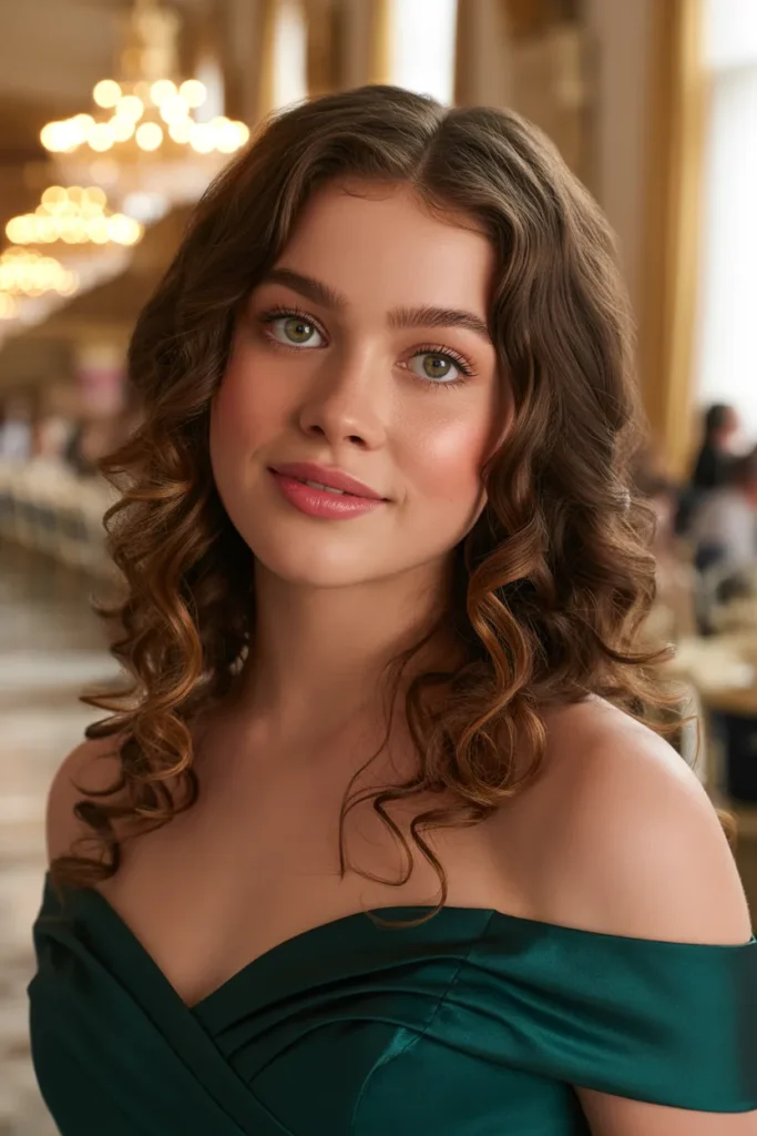 Soft Glam Curls That Flow Like a Fairytale