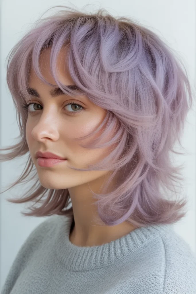 Soft Pastel Emo Shag