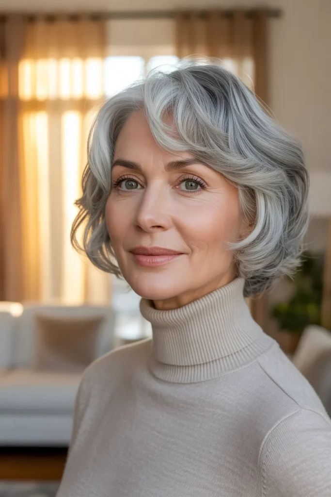 Soft Silver Bob — The Cut That Turns Back Time