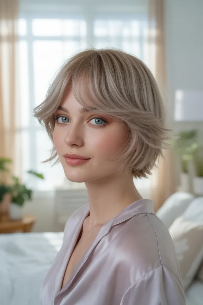 Soft Wolf Cut With Wispy Ends for Fine Hair