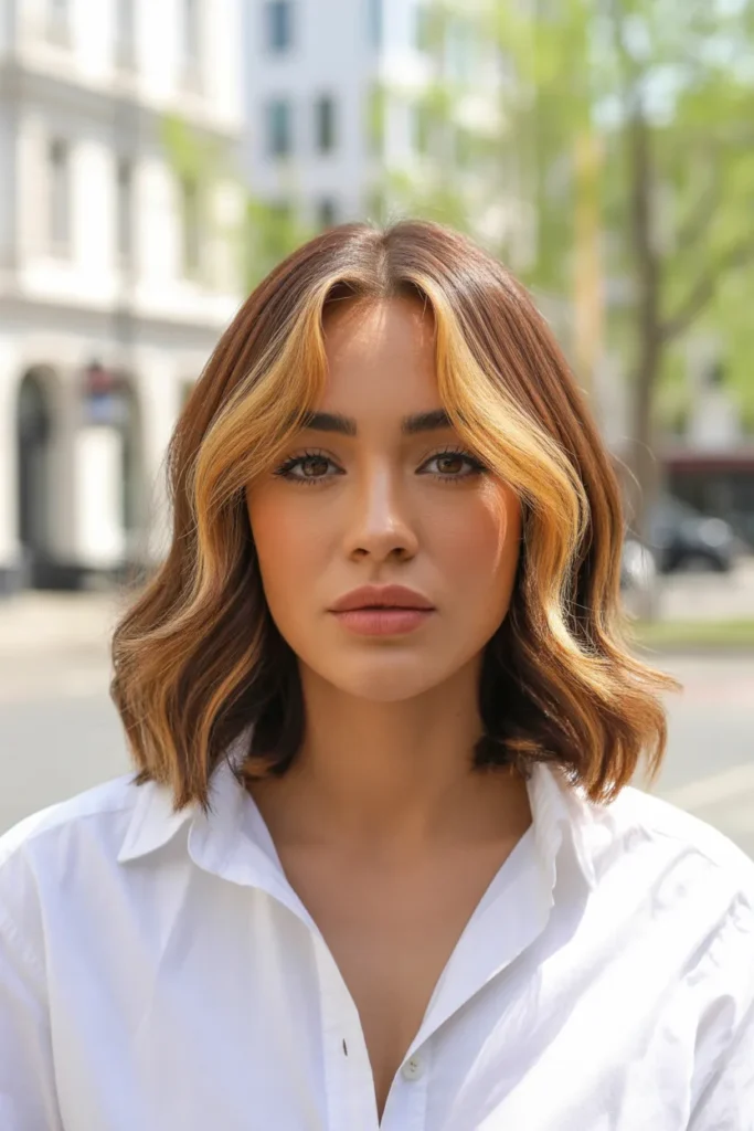 Spring Hair Color Trends That Work on a Square Jawline