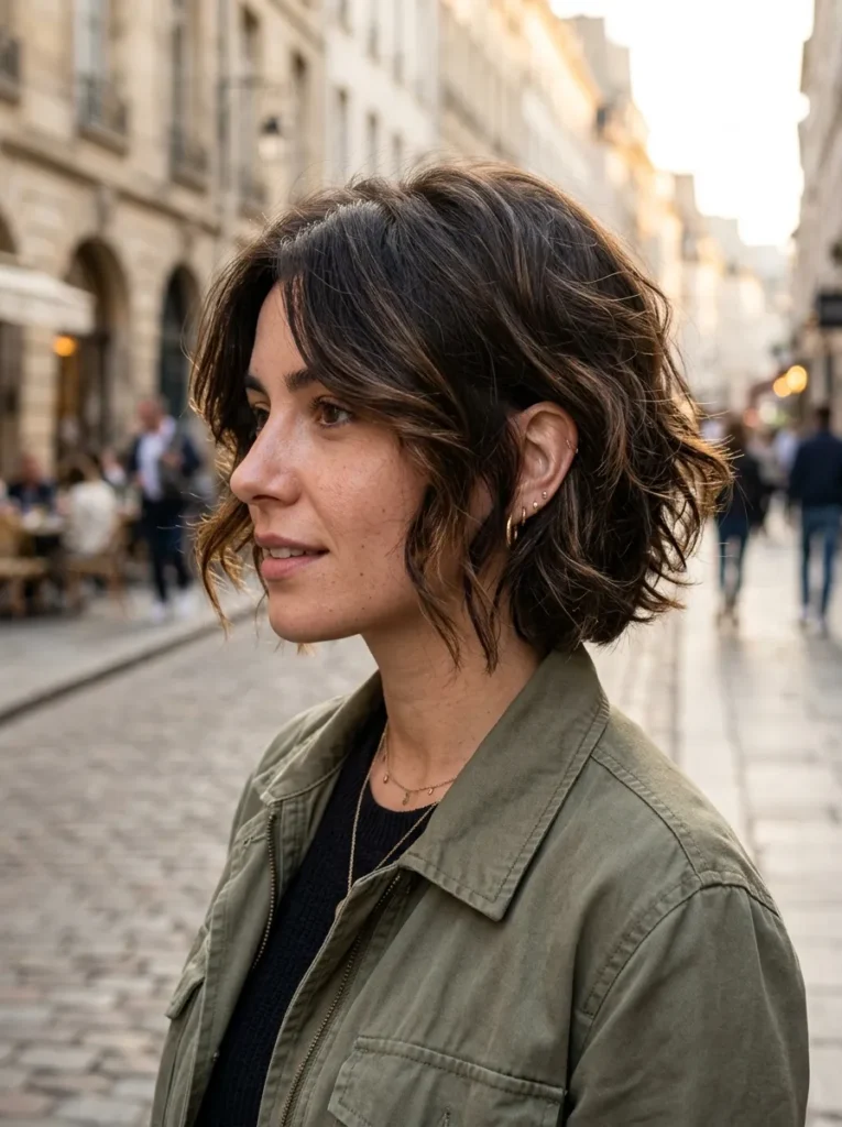 Textured Butterfly Bob