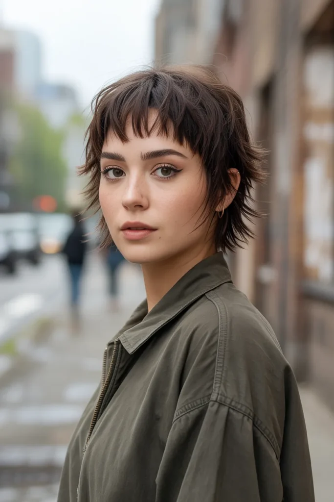 Textured Kitty Cut With Choppy Layers