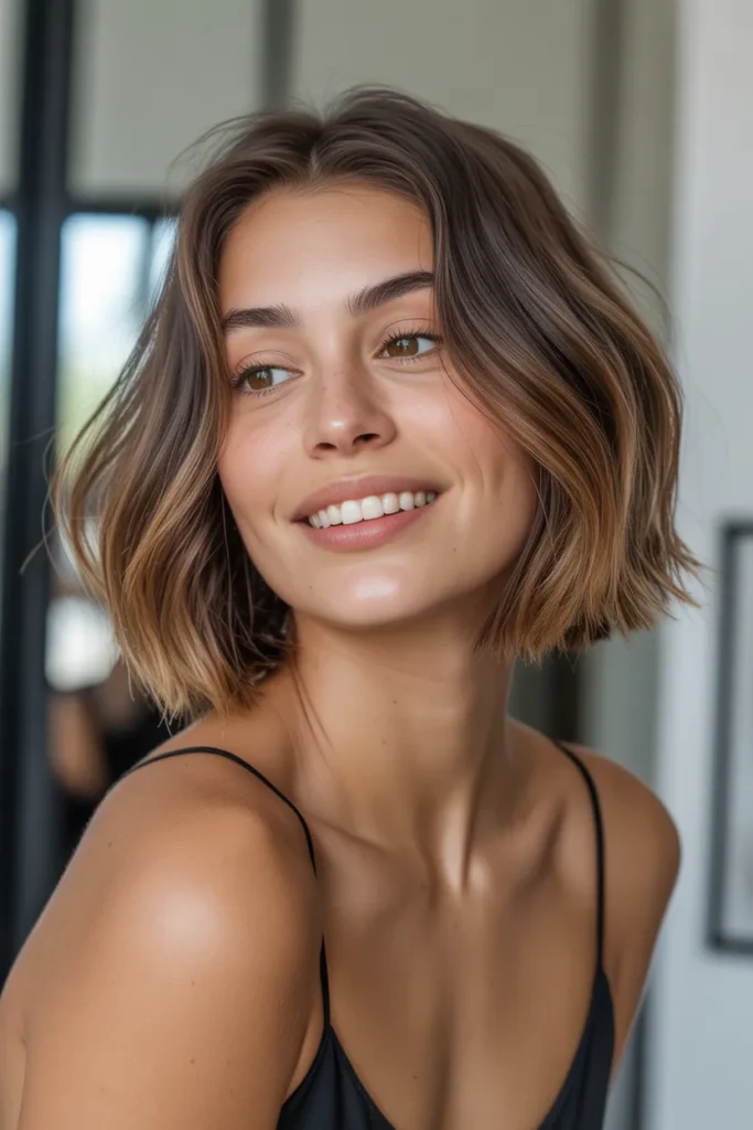 The Blunt-to-Choppy Bob Transformation Worth Booking Today