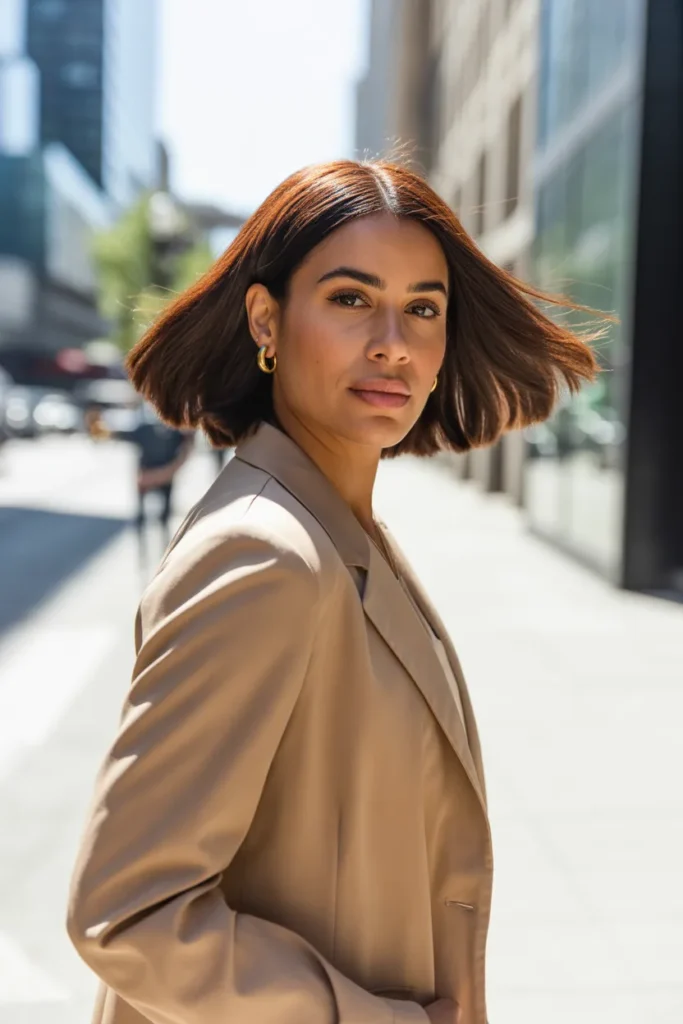 The Choppy Bob That Turns Heads at the Office