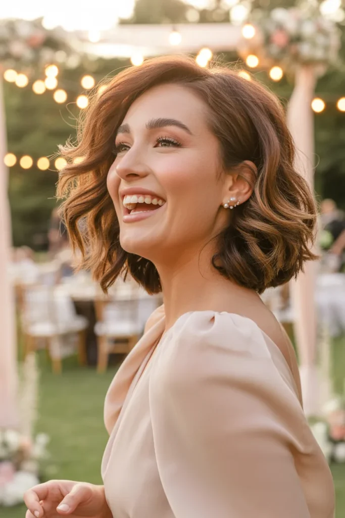 The Choppy Bob a Wedding Guest Would Actually Wear