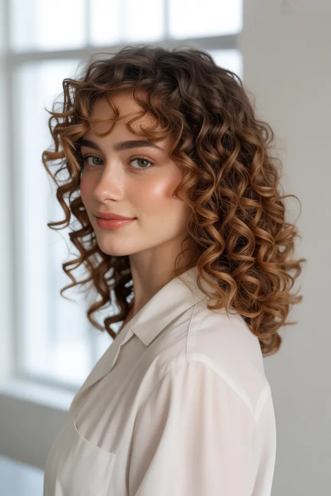 The Long Layered Hairstyle Curly Hair Girls Never Retire