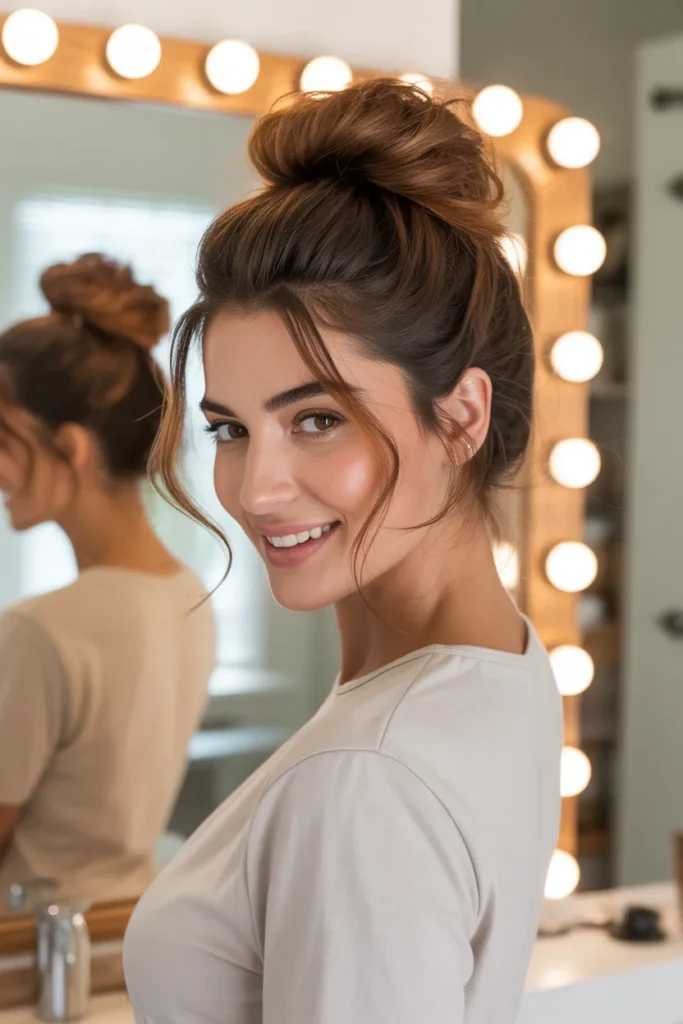 The Mob Wife Bun Your Stylist Wishes You'd Ask For