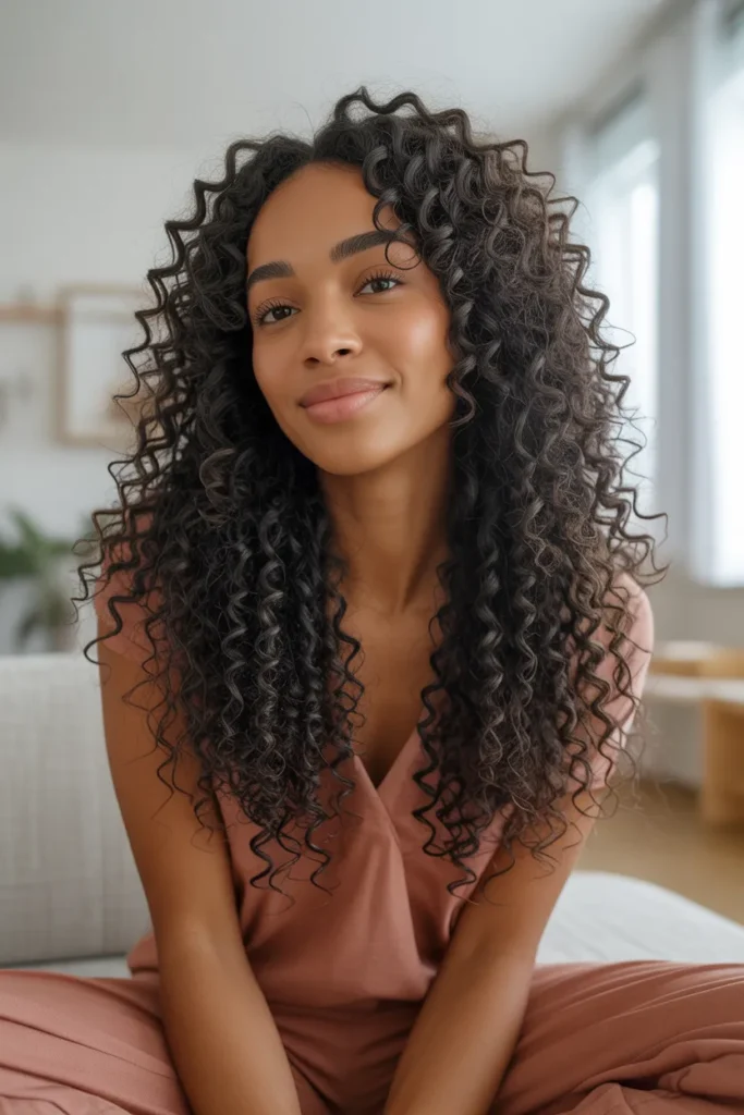 The Protective Long Layer Look Curly Hair Loves