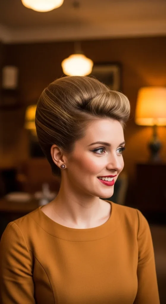 The Retro Bouffant Your Stylist Will Actually Enjoy Doing