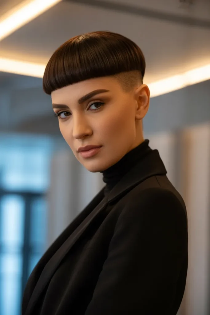 The Sleek Tapered Cut for Square Face Shapes