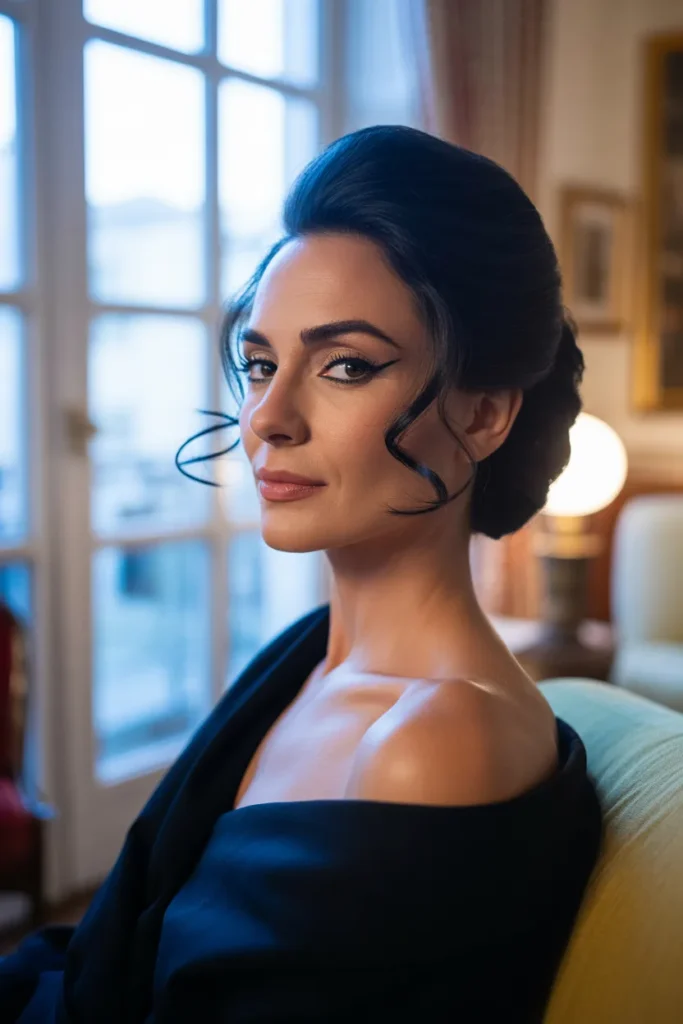 The Sophia Loren-Inspired Mob Wife Updo Stylists Request