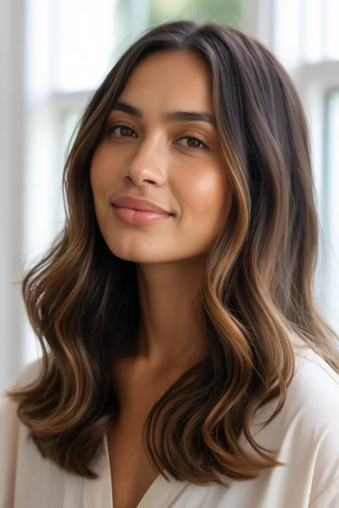 The Warm Brunette Glow That Skips The Bleach Damage