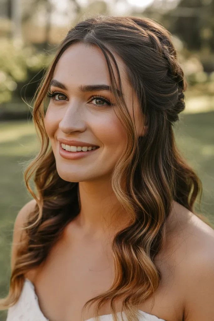 The Warm Toffee Balayage Built For Wedding Season