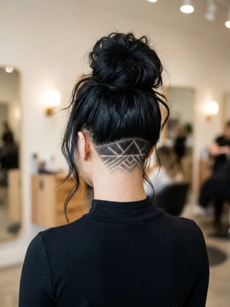 Undercut Nape Design