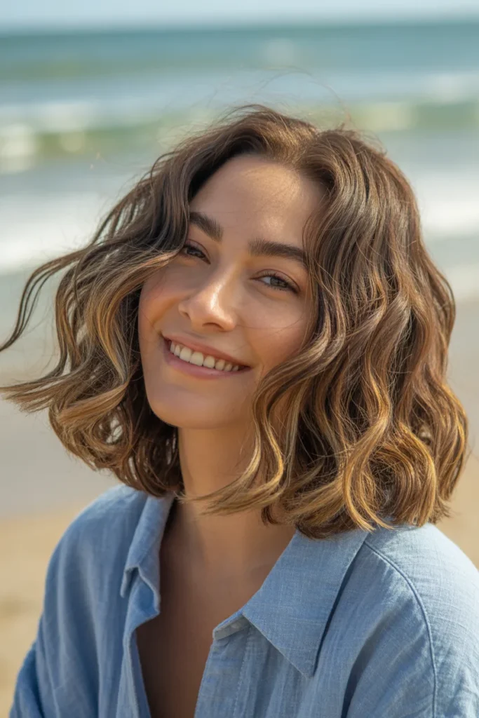 Unique Hairstyles for Short Hair for Naturally Wavy Girls