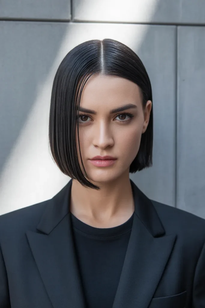 Very Short Hairstyles for Straight Hair With Serious Edge