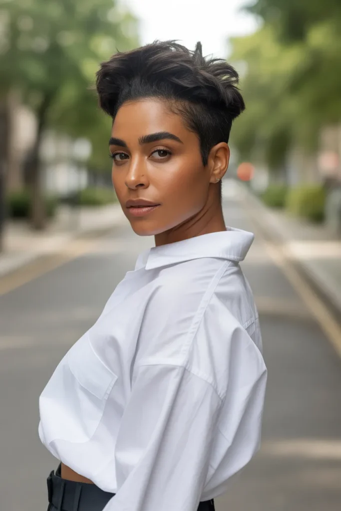 Very Short Hairstyles for Thick Hair That Behave All Week