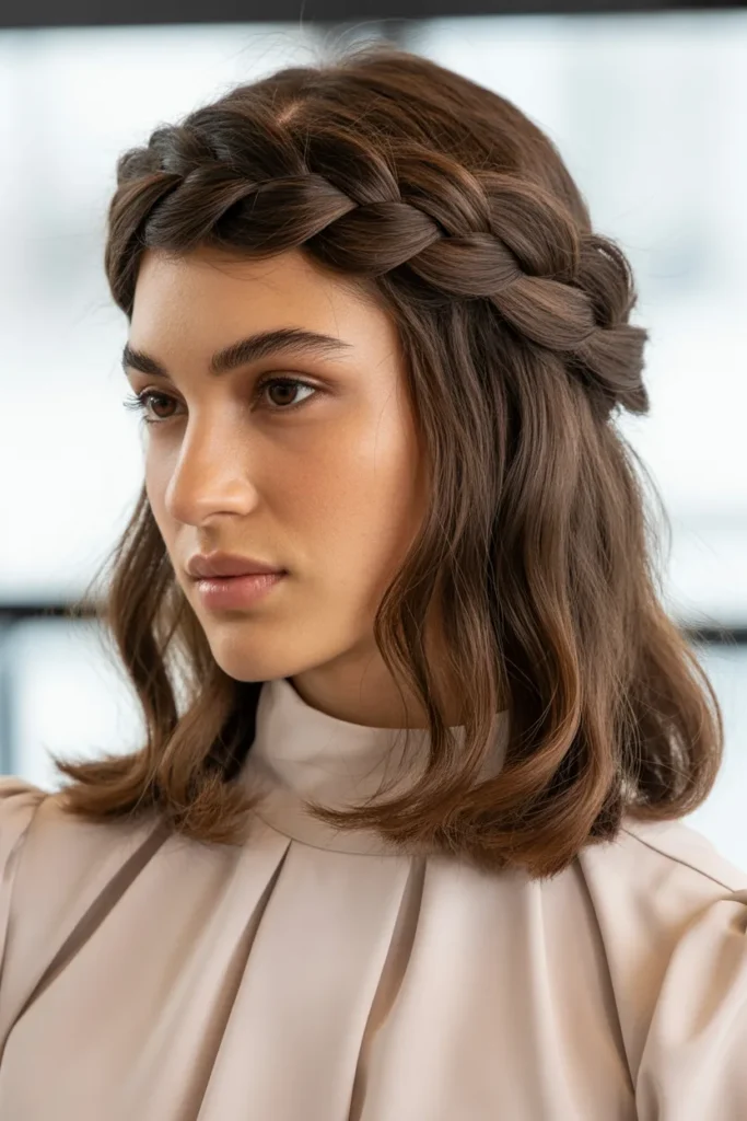 Vintage Braided Crown