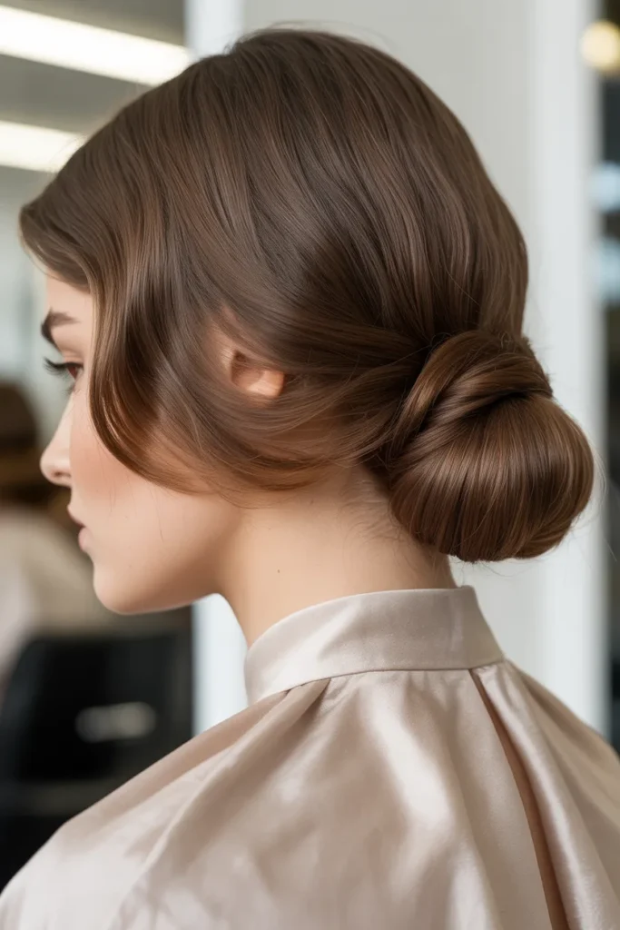 Vintage Low Bun