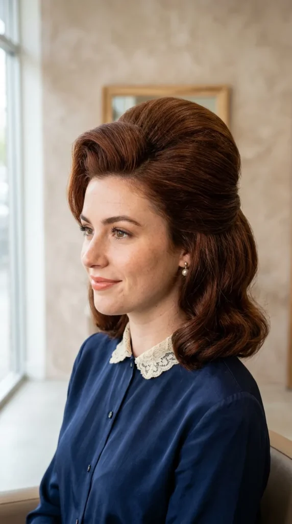 Voluminous Retro Beehive