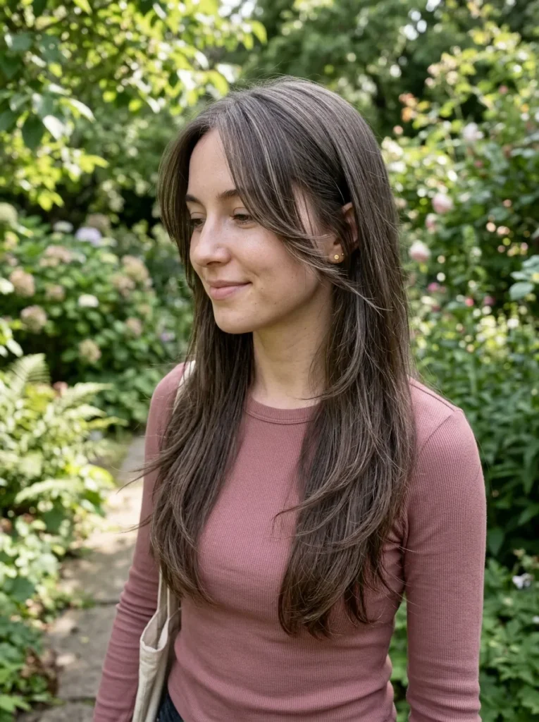 Wispy Face-Framing Layers